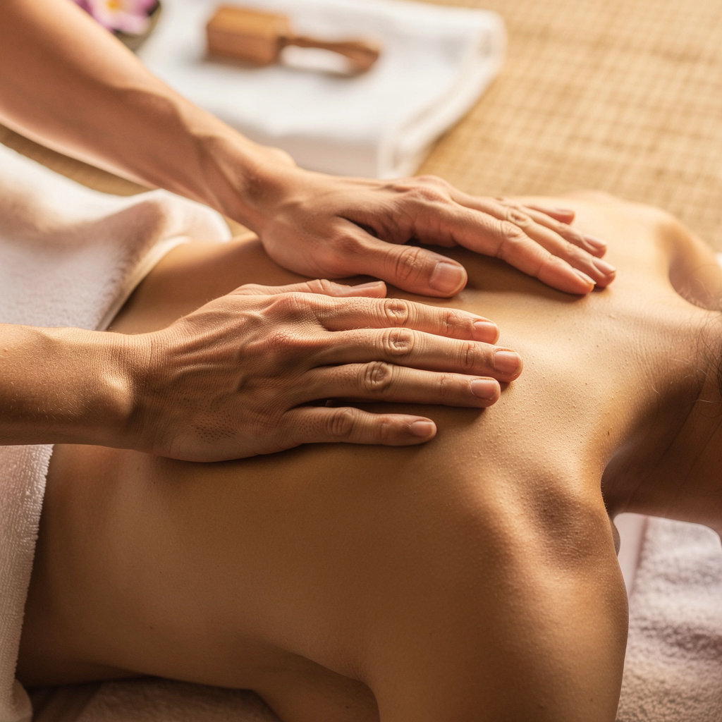 Nok's Expert Thai Massage Center serene therapy environment showcasing authentic Thai massage techniques in Santa Barbara